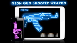 霓虹灯枪射击武器