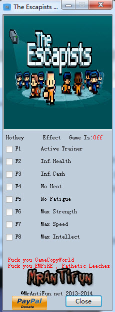 逃狱(The Escapists)修改器+7下载v0.796