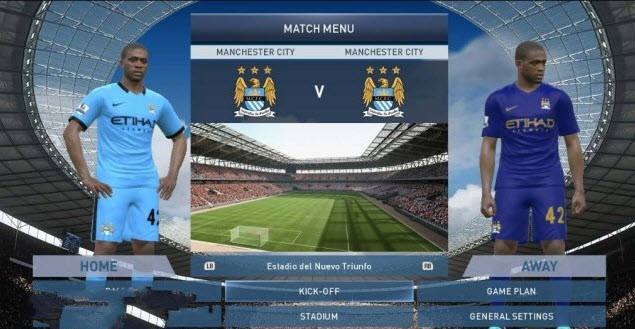 实况足球2015英超4大豪门主客球衣包下载v1.0 绿色版