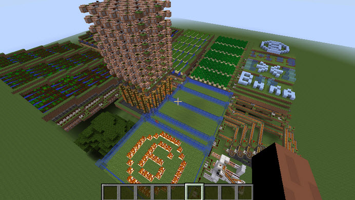 我的世界全自动农业红石科技存档下载绿色版