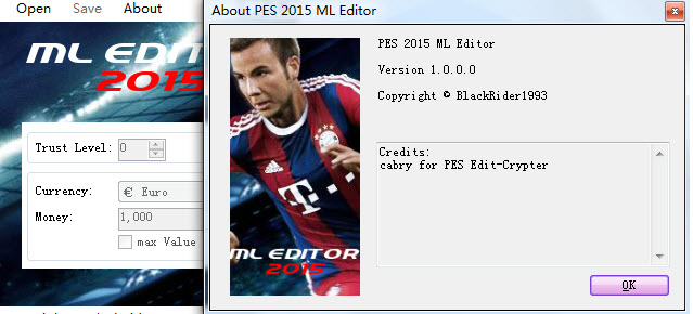 实况足球2015大师联赛修改器下载v1.0 绿色版