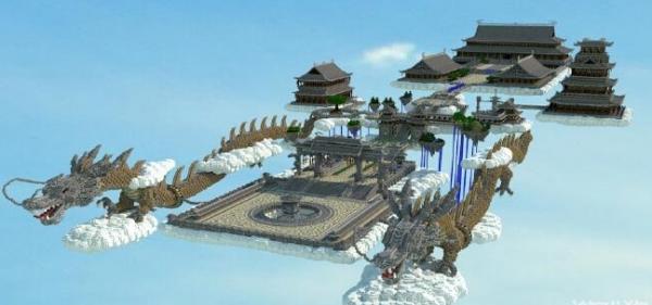 我的世界天玉龙阁地图存档下载绿色版