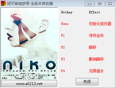 妮可穿越梦想全版本四项修改器下载+4 绿色版