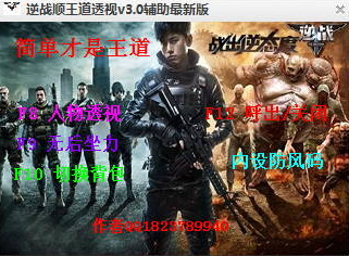 逆战顺王道透视辅助下载v6.3 绿色版