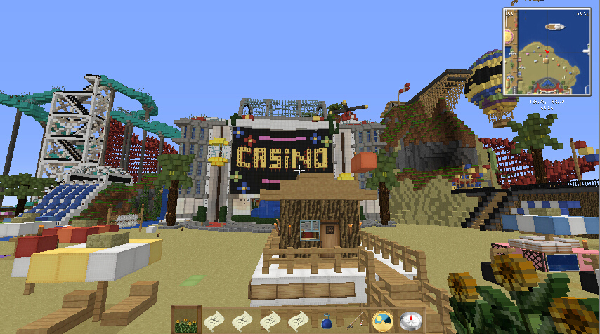 我的世界水上乐园地图存档下载绿色版