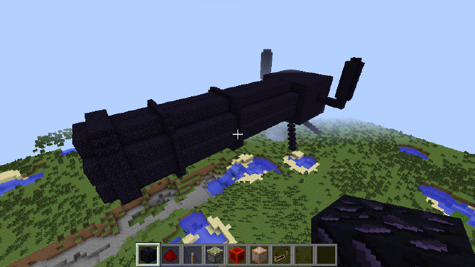 我的世界超级无敌火神加特林机关炮存档下载适用于1.7以上版本