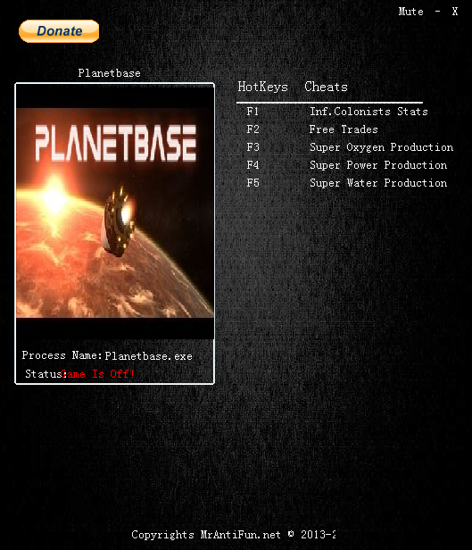 星球基地五项修改器下载v1.06 绿色版