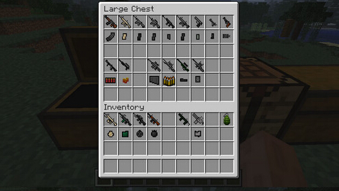 我m的世界1.7.2枪械武器mod整合包下载