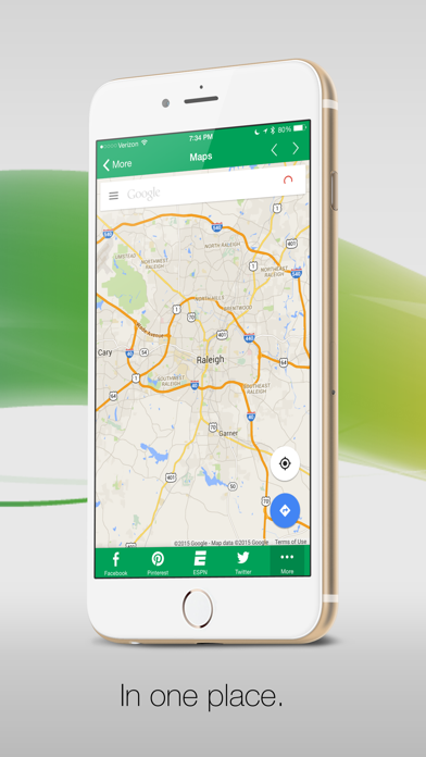 针对Google应用的G-Whizz! Plus - 排名第一的Google应用浏览器