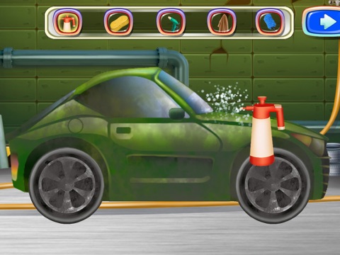 洗车 汽车 孩子们游戏 卡车 车身车间 洗车为孩子和游戏的男孩！免费游戏