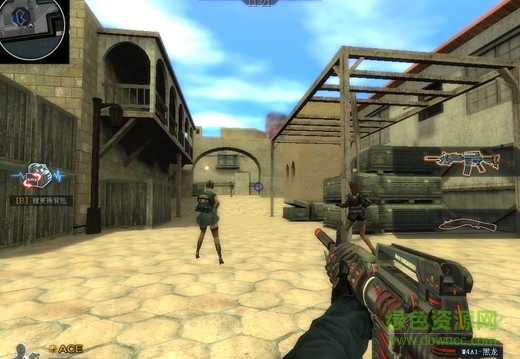 cs1.6仿cf地图包截图 cs1.6仿cf地图包