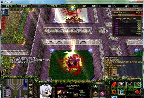 魔兽biu的防守图v5.1测试版下载附隐藏英雄密码