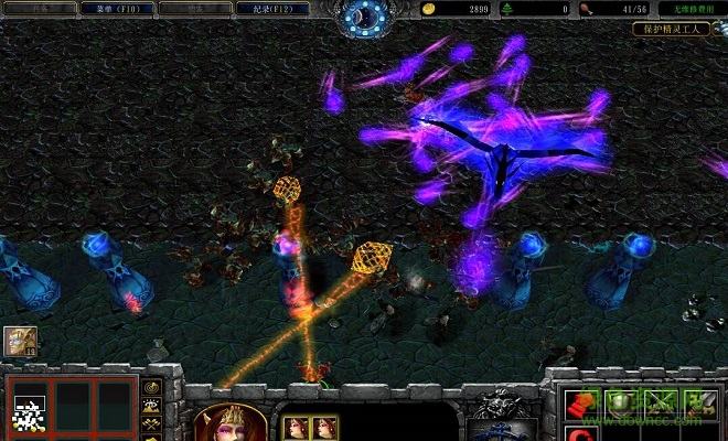 精魔灵与地下城v2.6_魔兽防守地图下载附隐藏英雄密码