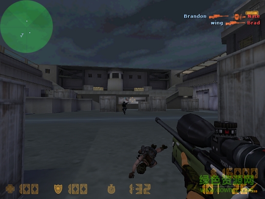 反恐精英cs高仿cf守望之城地图下载cs1.6/cs1.5通用