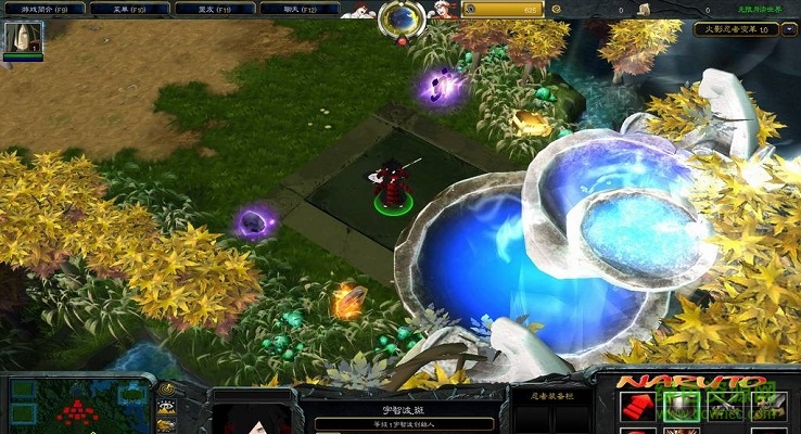 火羁影忍者变革1.0正式版_羁绊变革新作下载魔兽火影对抗地图