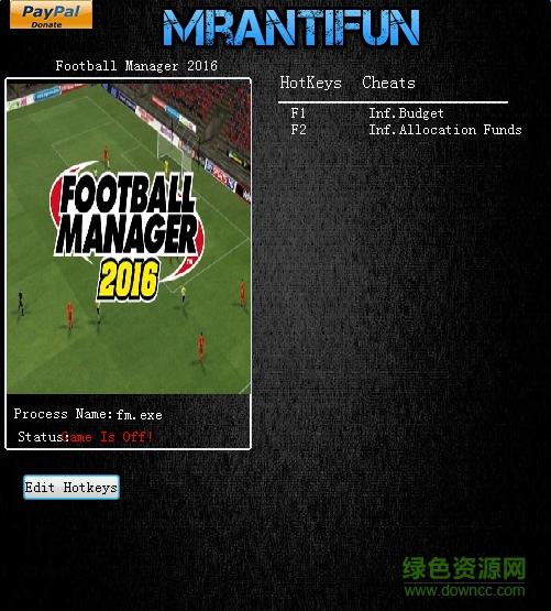 足球经理2016v16.2两项修改器下载