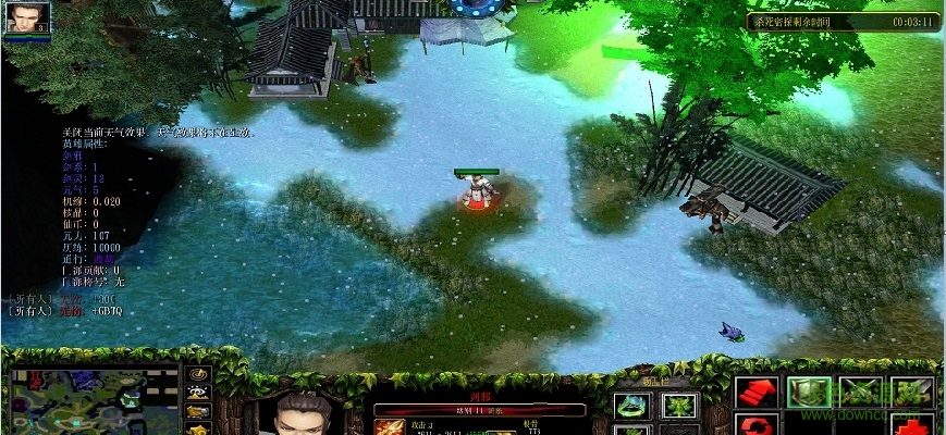 傲魔世苍穹测试1.4_魔兽防守地图下载附隐藏英雄密码