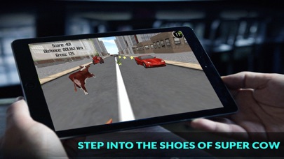 Buffalo Sprint: Run & Jump through 市场 & 路 to 避免 屠夫 Cover 地 at Maximum Velocity