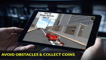 Buffalo Sprint: Run & Jump through 市场 & 路 to 避免 屠夫 Cover 地 at Maximum Velocity