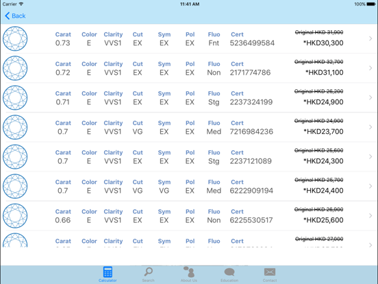 Buy Diamond - 钻石价格计算机 Diamond Price Calculator