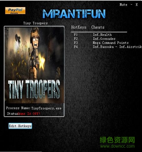 小兵大作战四项修改器下载v3.0 最新版