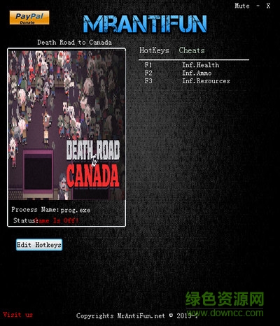 加拿大不归路三项修改器下载