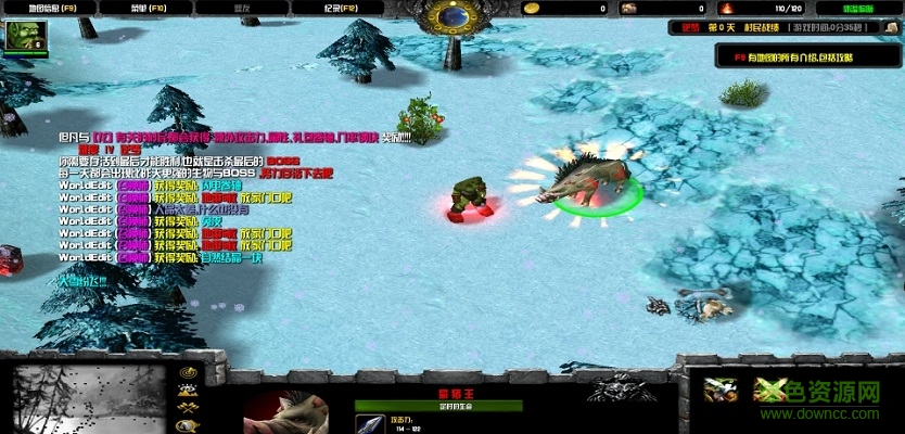 雪魔地生存日记国庆版_魔兽生存地图下载附隐藏英雄密码和攻略