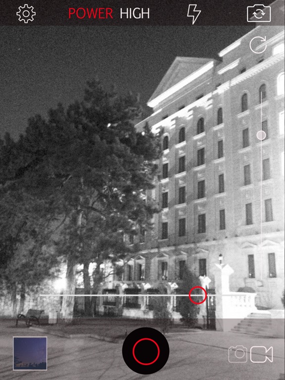 快门夜视 - 请参阅在低光用望远镜长时间曝光单反相机