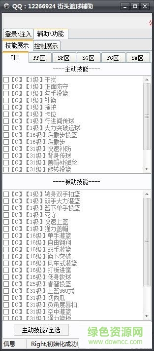 街头篮球全能辅助下载V1.0 绿色版