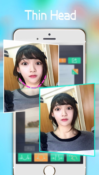 天天瘦身 - 瘦脸相机, 美颜自拍神器, 手机天天修图P图美图