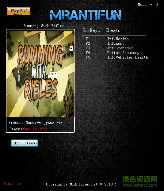 小兵带步枪五项修改器下载v1.4 绿色免费版