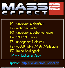 质量效应2无限弹药修改器下载v1.2 +7中文版