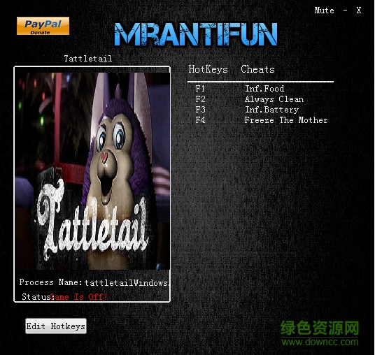 Tattletail 1.04四项修改器下载MrAntiFun版