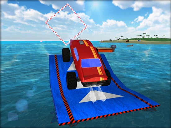 水冲浪怪物卡车 - 极限特技赛车