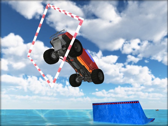 水冲浪怪物卡车 - 极限特技赛车