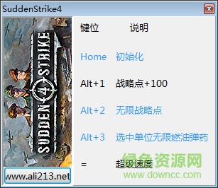 突袭4四项修改器下载v1.0 通用版