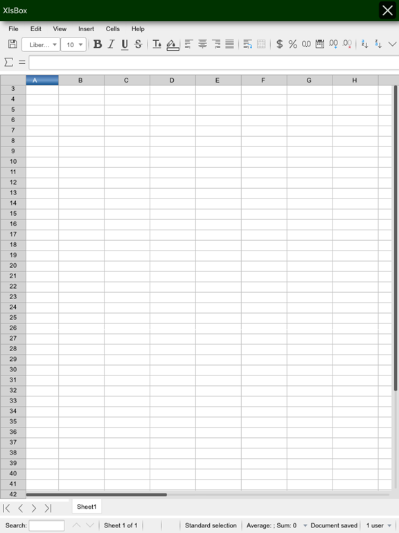 XlsBox XLS的云办公室