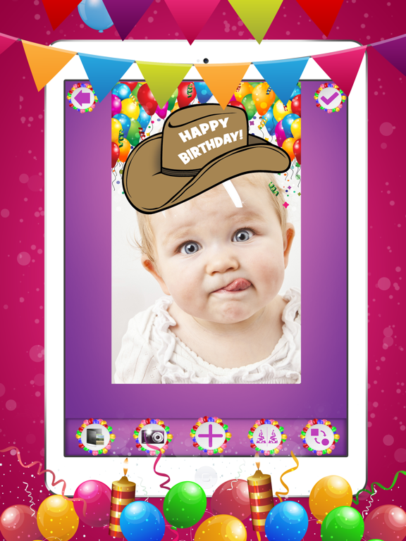 生日 照片 编辑器