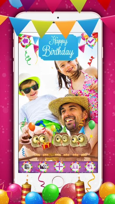 生日 照片 编辑器