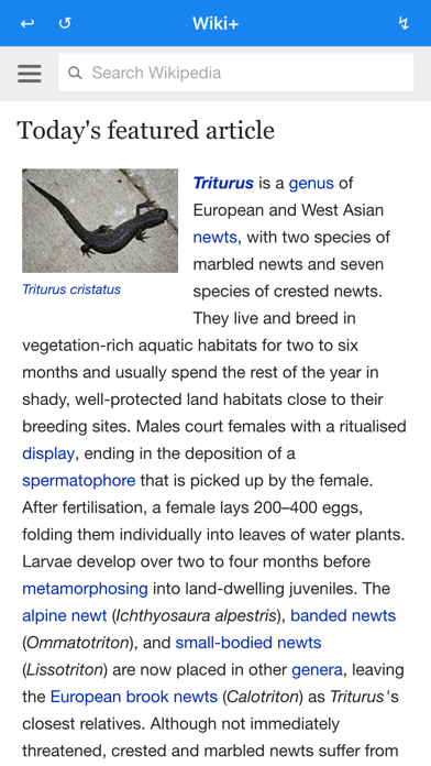Wiki Plus : 快速轻松的新移动阅读器浏览器工具