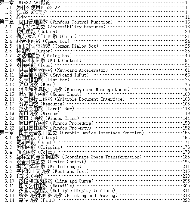 新编windows api参考大全完整版下载txt格式 免费版