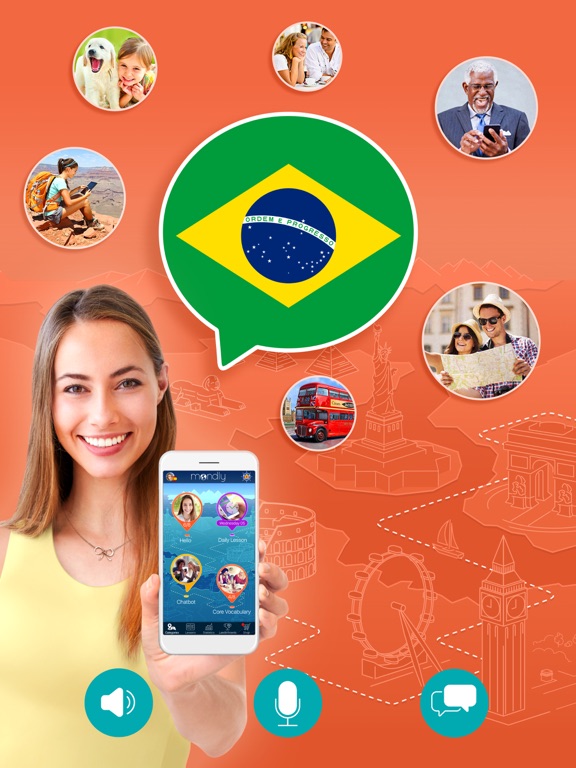 学葡萄牙语、背单词、练口语必备 - Mondly