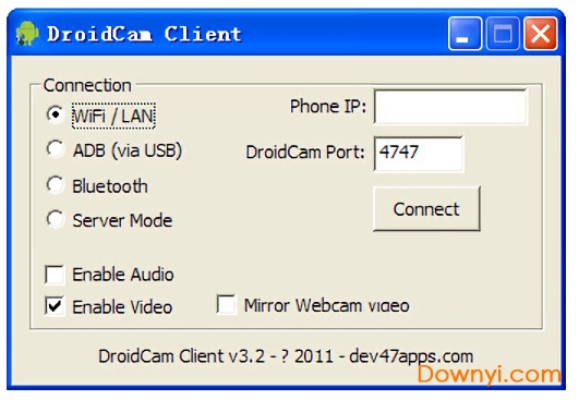 droid cam x pc端修改版