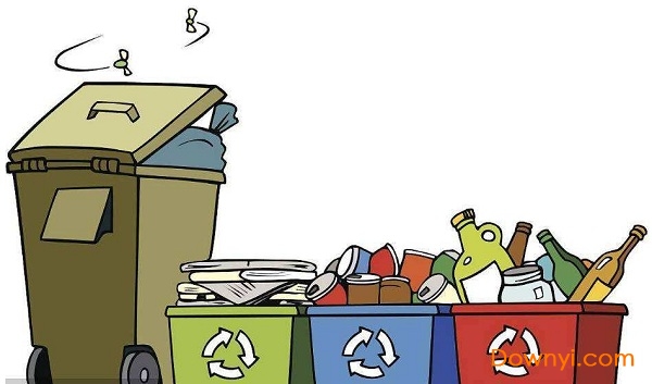 垃圾分类图片大全 垃圾分类图片模板免费版