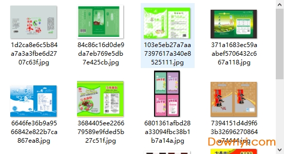 包装袋设计图片 包装袋设计素材