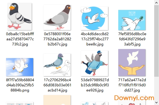 卡通鸽子素材 卡通鸽子图片素材