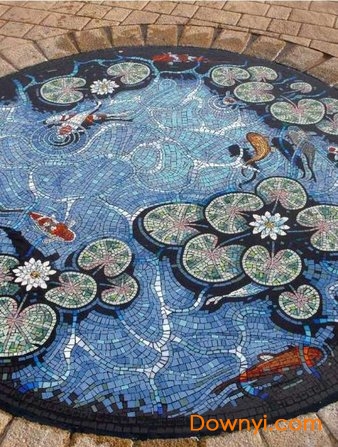 马赛克图案设计模板