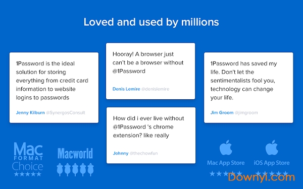 1password chrome(账号密码管理工具)下载v4.6.12.90 绿色版