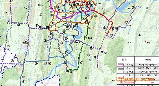 重庆轨道交通规划图2021版下载最新版