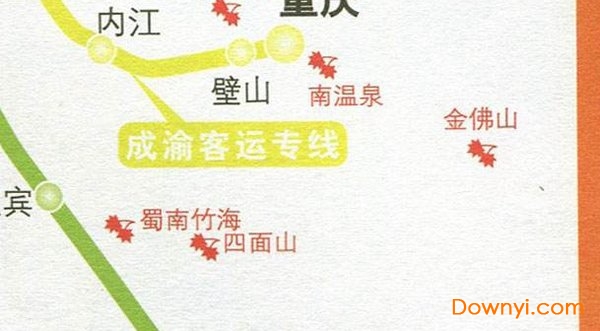 成贵高铁线路图站点图下载